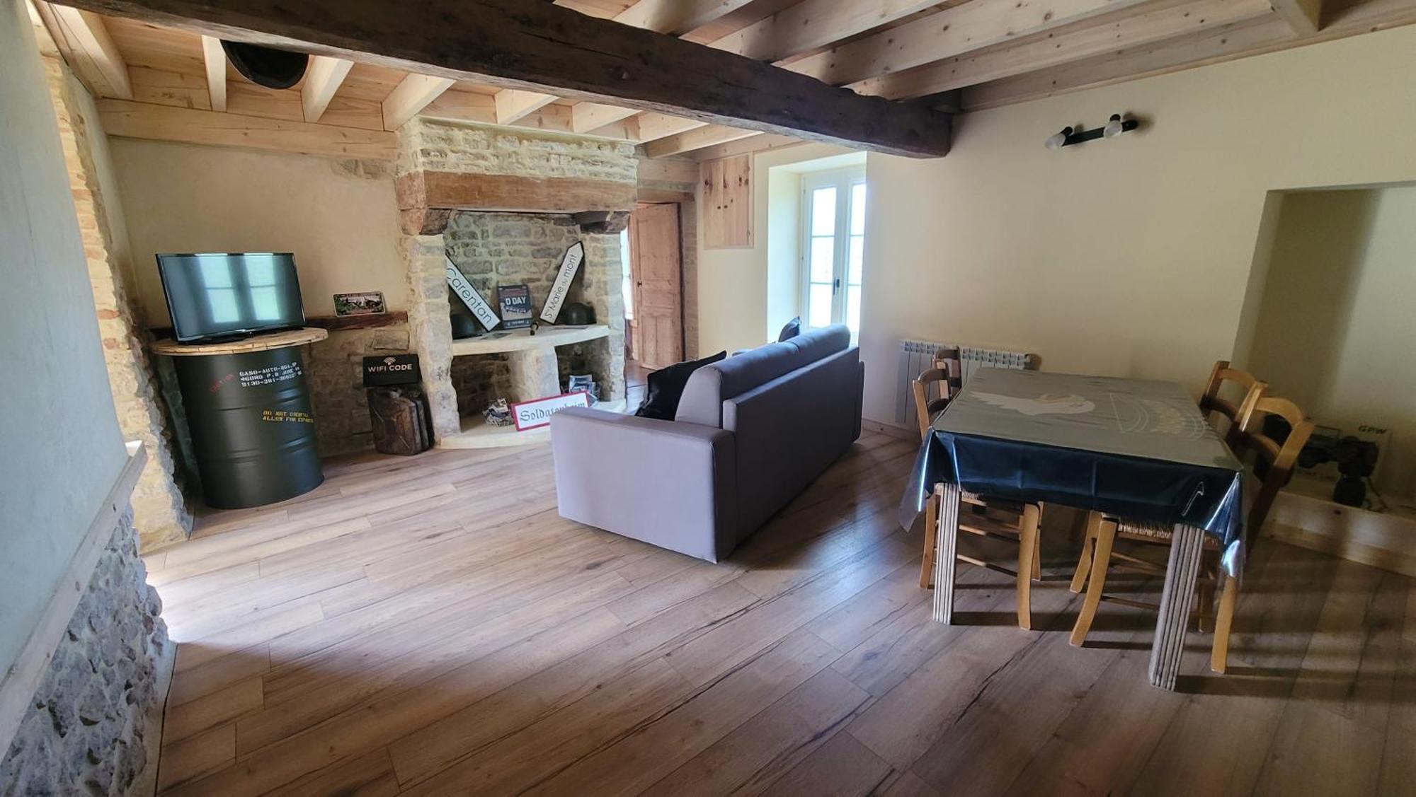 Gite Au Coeur Du Dday Brevands Exterior foto